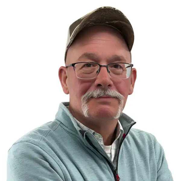 A headshot of Mike Hufcut.
