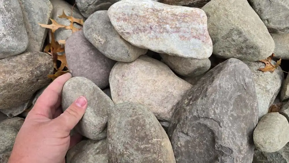 3-6″ Up Delaware River Rock Cobble Washed photo 3